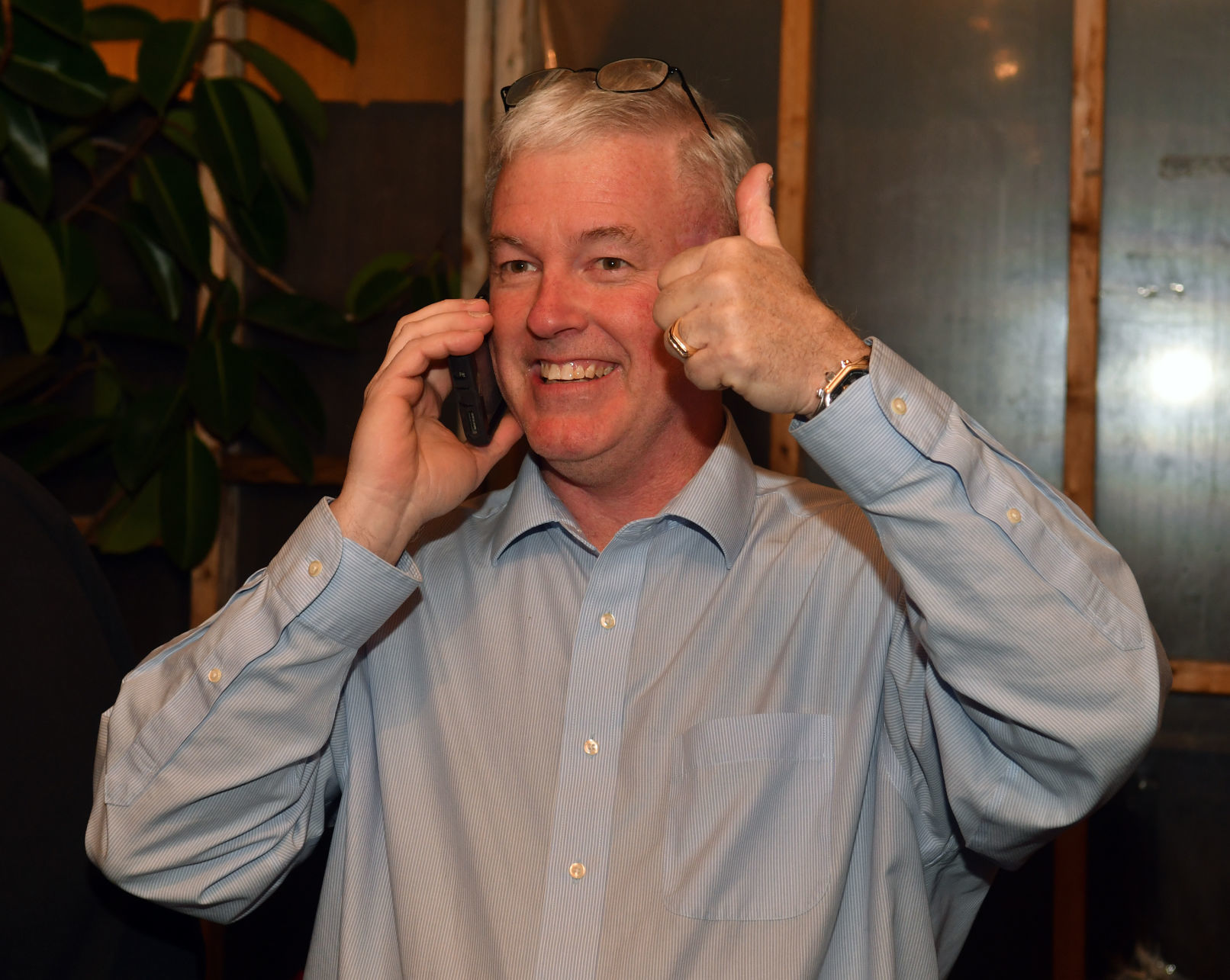 Mike Matson election night party